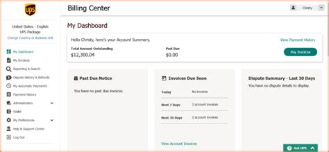 UPS Billing Centre .